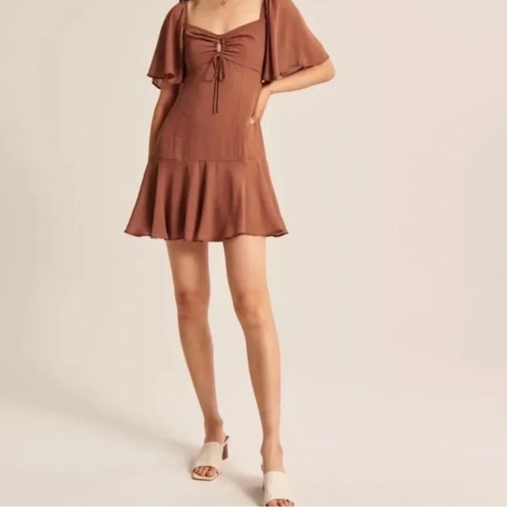 Abercrombie & Fitch Brown Mini Dress